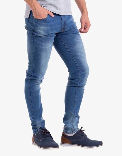 Men skinny stretch denim - men's,